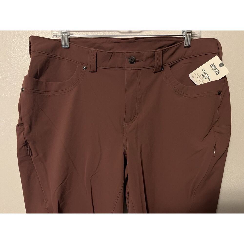 Duluth Trading Flexpedition Pants Women’s Size 16x29 Casual Hiking Camping New - Picture 3 of 15